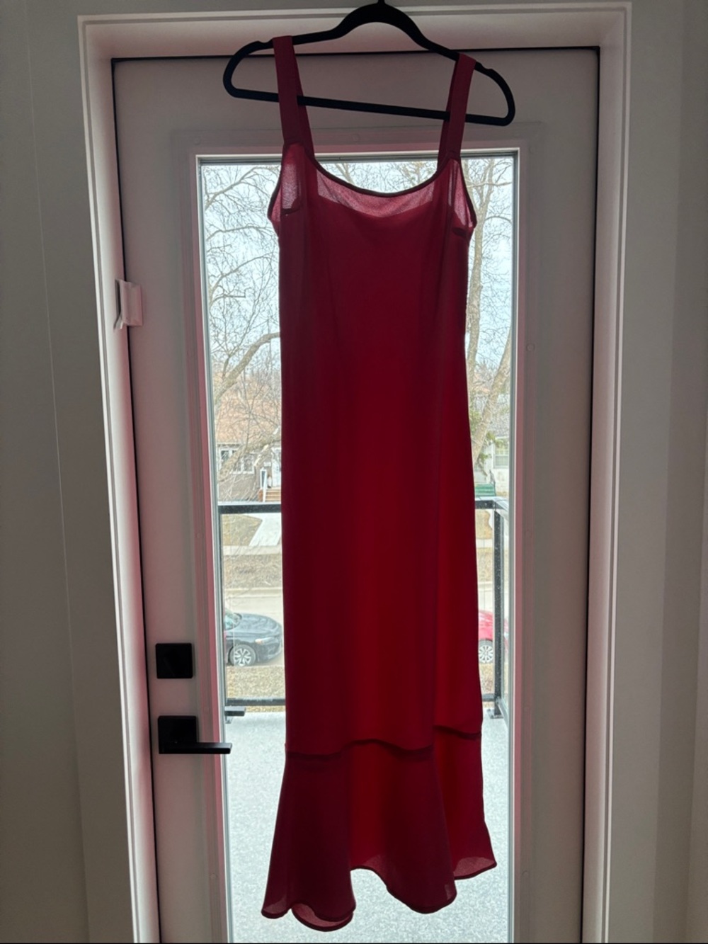 Pink Slip Maxi Dress